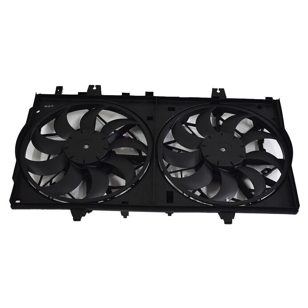 Dual Radiator AC Condenser Cooling Fan For 2014-2017 2020 Nissan Rogue
