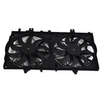 Dual Radiator AC Condenser Cooling Fan For 2014-2017 2020 Nissan Rogue