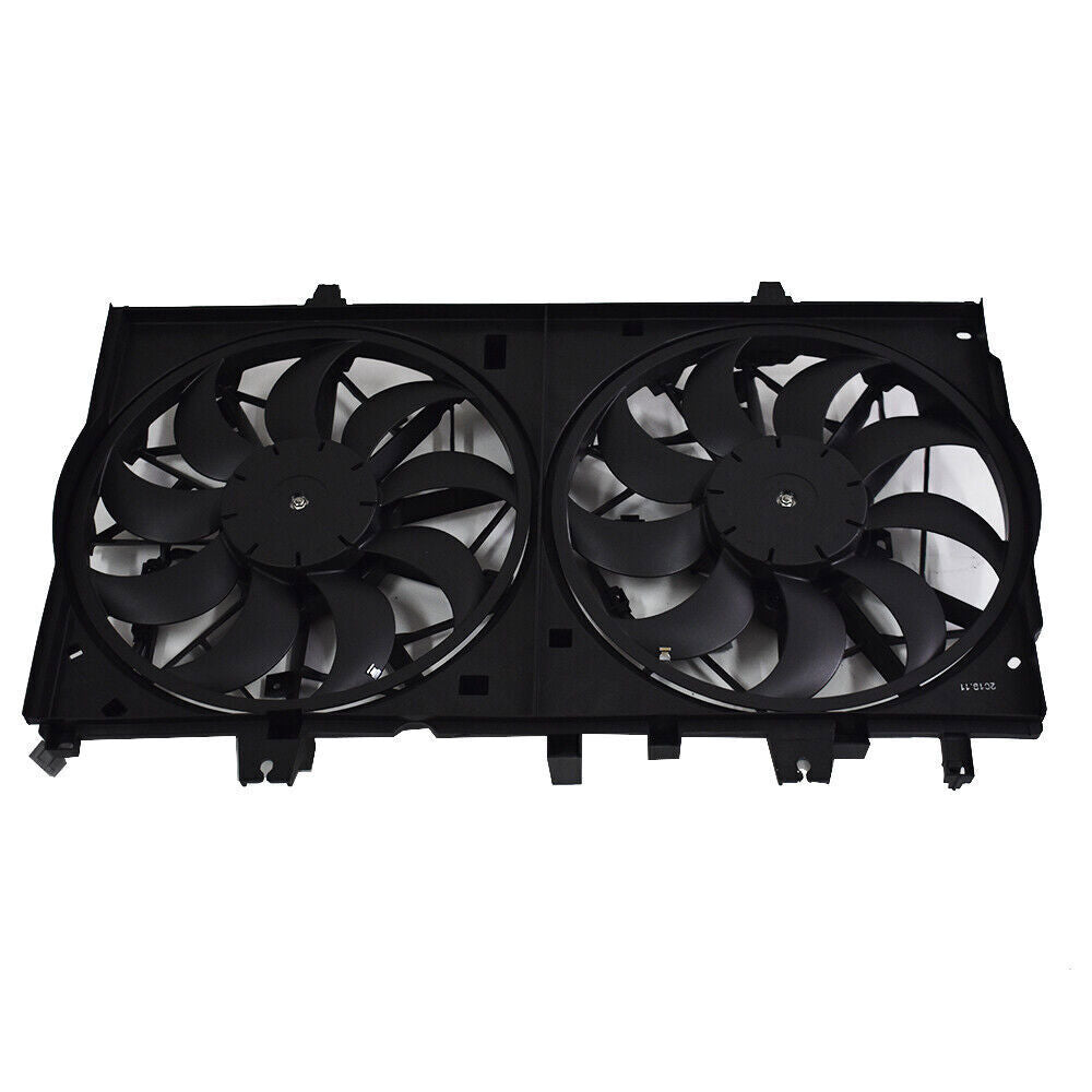 Dual Radiator AC Condenser Cooling Fan For 2014-2017 2020 Nissan Rogue