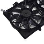Dual Radiator AC Condenser Cooling Fan For 2014-2017 2020 Nissan Rogue
