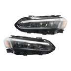 Right+Left Headlights For 2022 2023 Honda Civic Sport/Touring LED Black