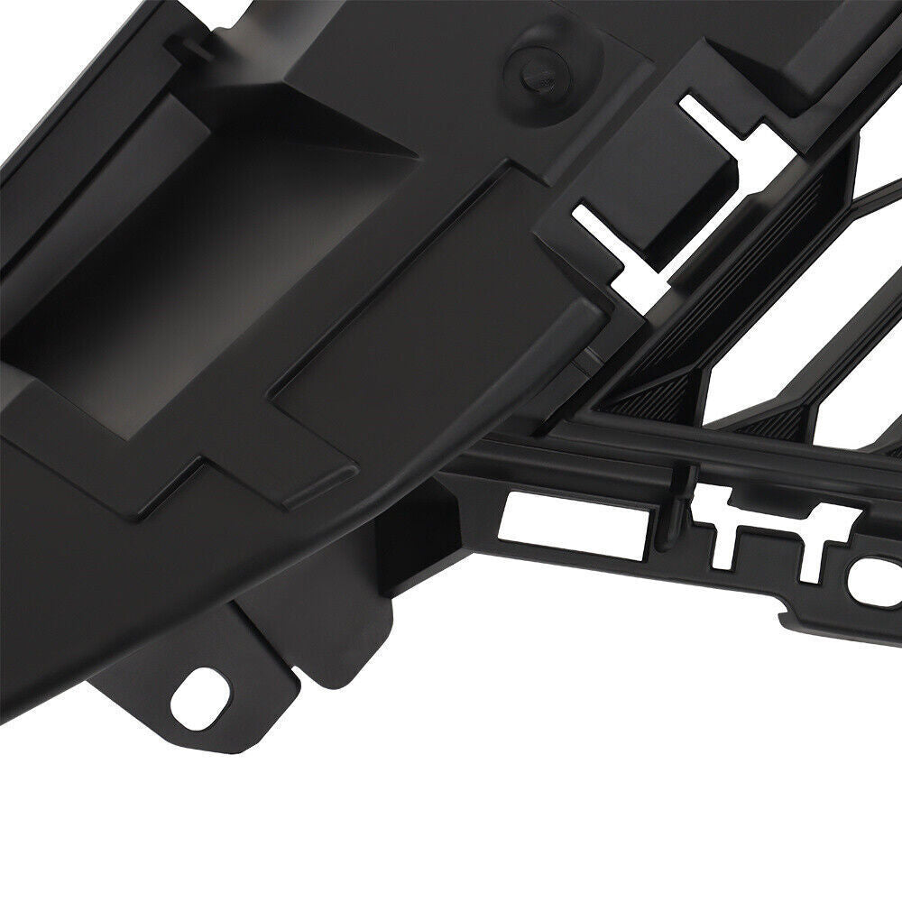 Front Upper Grille For 2020 2021 2022 Nissan Versa With Trim Chrome Set