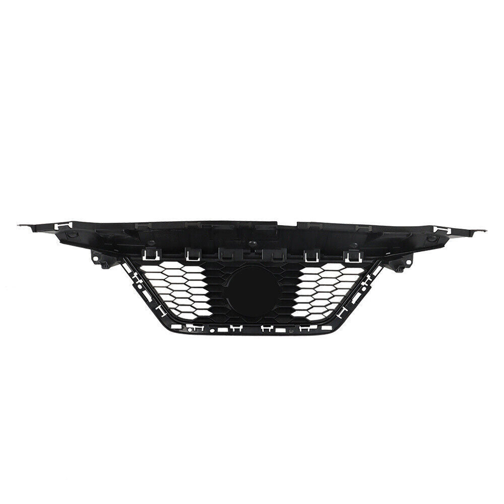 Front Upper Grille For 2020 2021 2022 Nissan Versa With Trim Chrome Set