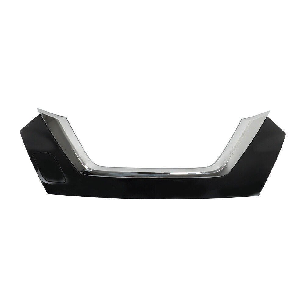 Front Upper Grille For 2020 2021 2022 Nissan Versa With Trim Chrome Set