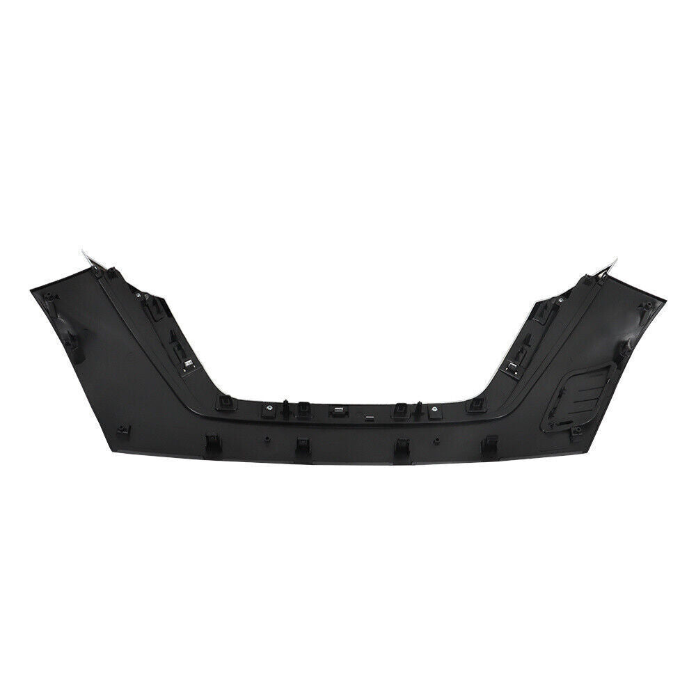 Front Upper Grille For 2020 2021 2022 Nissan Versa With Trim Chrome Set