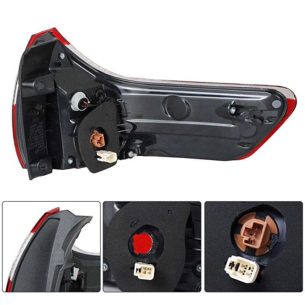 Rear Driver Left Side Outer Tail Light For 2015-2020 Toyota Sienna Clear