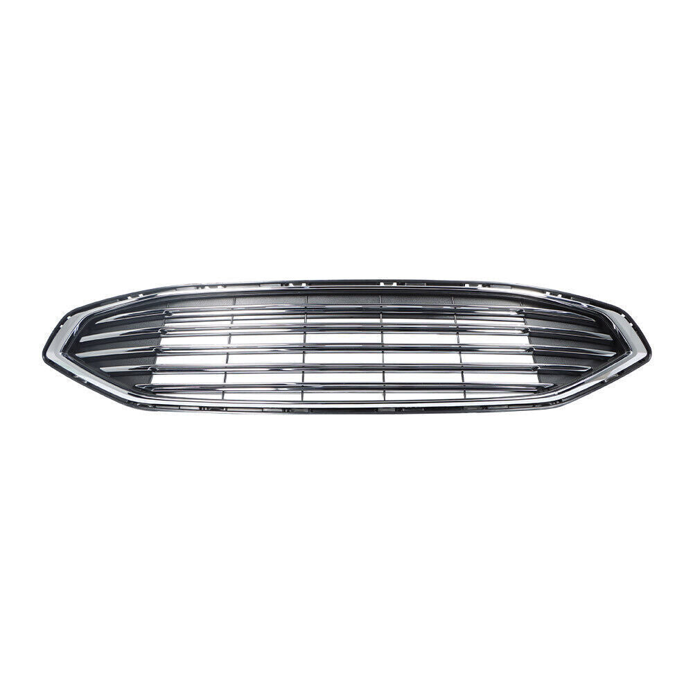 Front Upper Bumper Grille For Ford Fusion 2017-2018 Chrome HS7Z-8200-AA