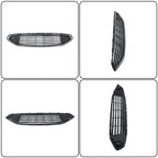 Front Upper Bumper Grille For Ford Fusion 2017-2018 Chrome HS7Z-8200-AA