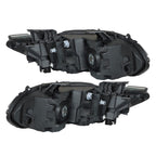 Pair Headlight Assy For 2018-2020 Honda Accord Sedan Halogen High Beam