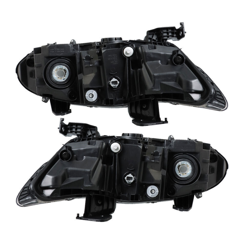 Pair Headlight Assy For 2018-2020 Honda Accord Sedan Halogen High Beam