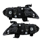 Pair Headlight Assy For 2018-2020 Honda Accord Sedan Halogen High Beam