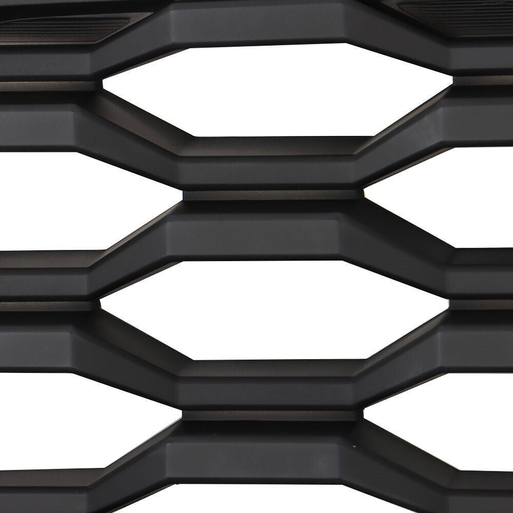 Front Upper Grille Assembly For 2016-21 2022 Toyota Tacoma Matte Black