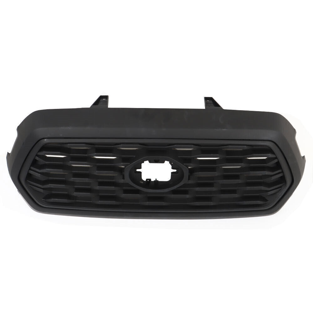 Front Upper Grille Assembly For 2016-21 2022 Toyota Tacoma Matte Black