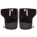 Black LED Tail Light Pair for 2015-2020 Ford F-150