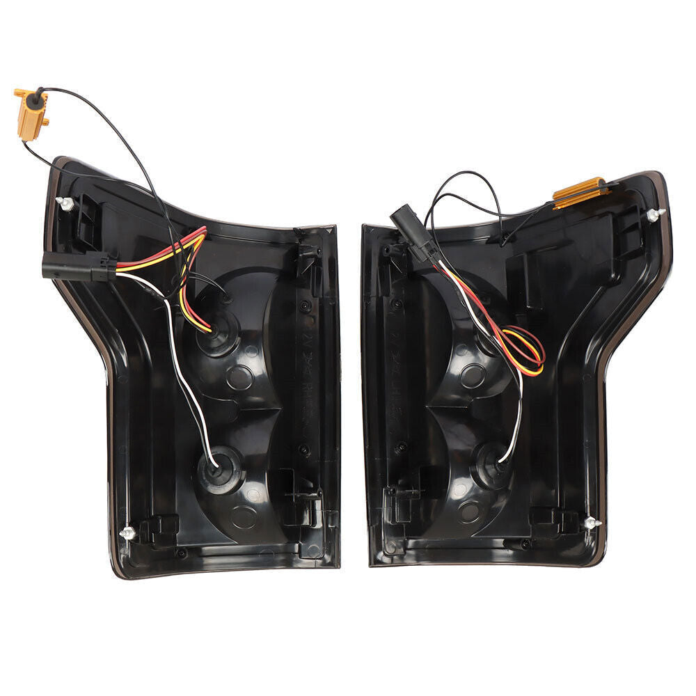Black LED Tail Light Pair for 2015-2020 Ford F-150