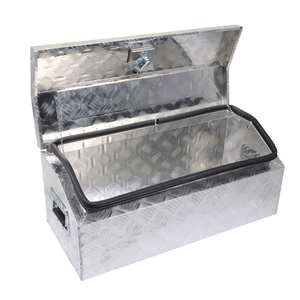 30" x13" x13" Aluminum Tool Box for ATV Trailer Storage Truck Pickup RV