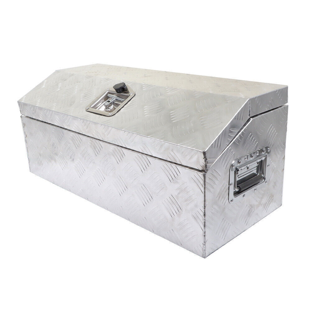 30" x13" x13" Aluminum Tool Box for ATV Trailer Storage Truck Pickup RV