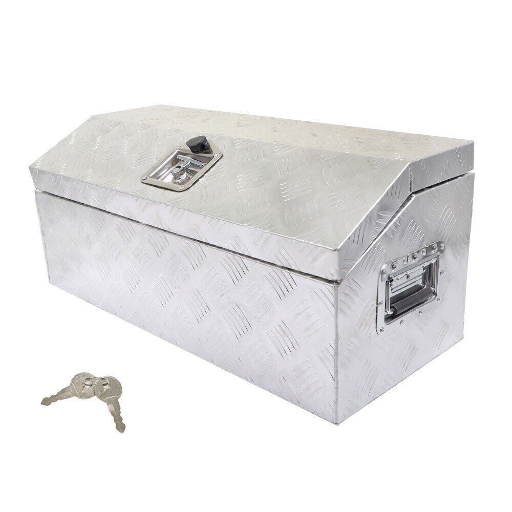 30" x13" x13" Aluminum Tool Box for ATV Trailer Storage Truck Pickup RV