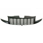 For 2014-2016 Jeep Grand Cherokee SRT8 Style Honeycomb Mesh Front Bumper Grille