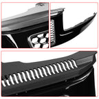 For 2014-2016 Jeep Grand Cherokee SRT8 Style Honeycomb Mesh Front Bumper Grille
