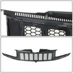 For 2014-2016 Jeep Grand Cherokee SRT8 Style Honeycomb Mesh Front Bumper Grille