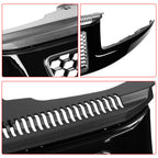For 2014-2016 Jeep Grand Cherokee SRT8 Style Honeycomb Mesh Front Bumper Grille