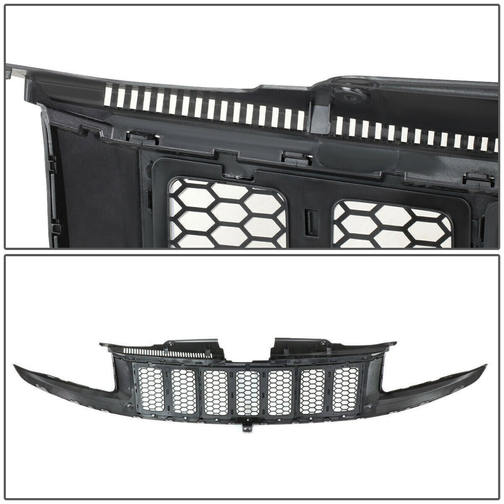 For 2014-2016 Jeep Grand Cherokee SRT8 Style Honeycomb Mesh Front Bumper Grille