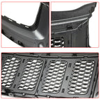 For 2014-2016 Jeep Grand Cherokee SRT8 Style Honeycomb Mesh Front Bumper Grille
