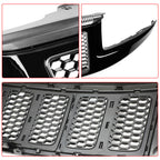 For 2014-2016 Jeep Grand Cherokee SRT8 Style Honeycomb Mesh Front Bumper Grille