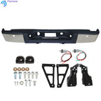 Rear Bumper Assembly For 2007 2008-2013 Chevy Silverado/GMC Sierra 1500
