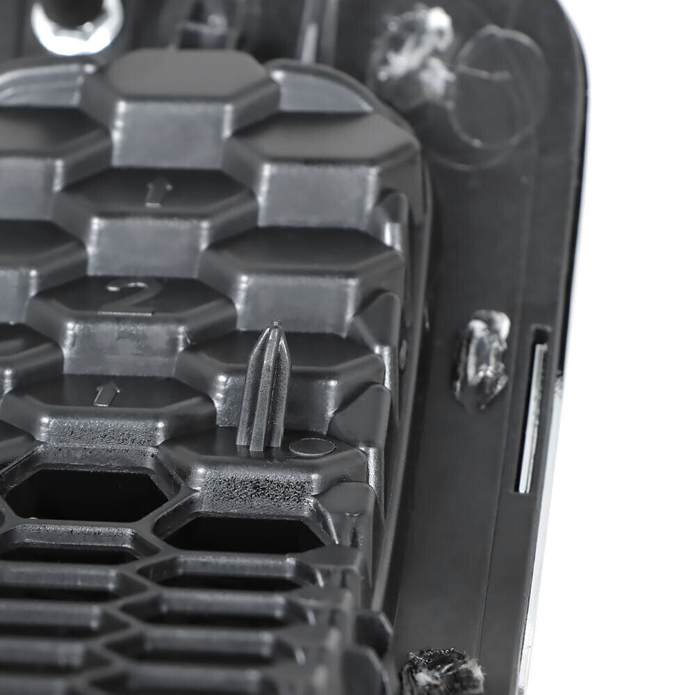 Chrome Black Honeycomb Grille Grill Inserts For 2014-18 Jeep Cherokee