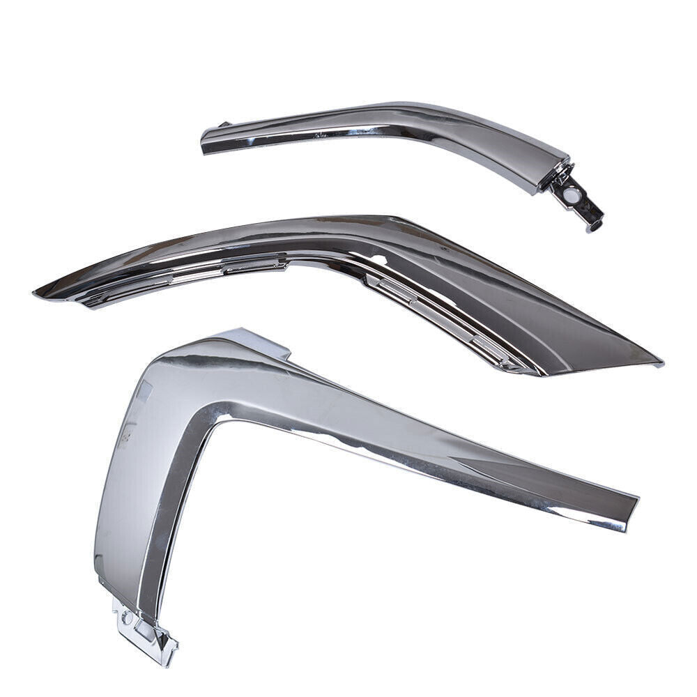 Front Bumper LH Chrome Trim Molding For 2016-2019 Mitsubishi Outlander