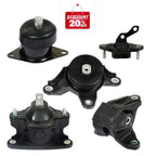 Motor & Trans Mounts Kit For 2008-2012 Honda Accord 2.4L Auto Trans