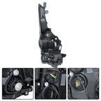 Left Headlight For 2013-2018 Cadillac ATS Halogen Type Chrome Housing