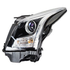 Left Headlight For 2013-2018 Cadillac ATS Halogen Type Chrome Housing