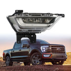 Right RH Side LED Fog Light For 2021-2022 Ford F-150 Bumper Daytime Lamp