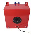 10 Gallon / 40L Fuel Cell Tank Aluminum W/ Level Sender Racing Drift Red