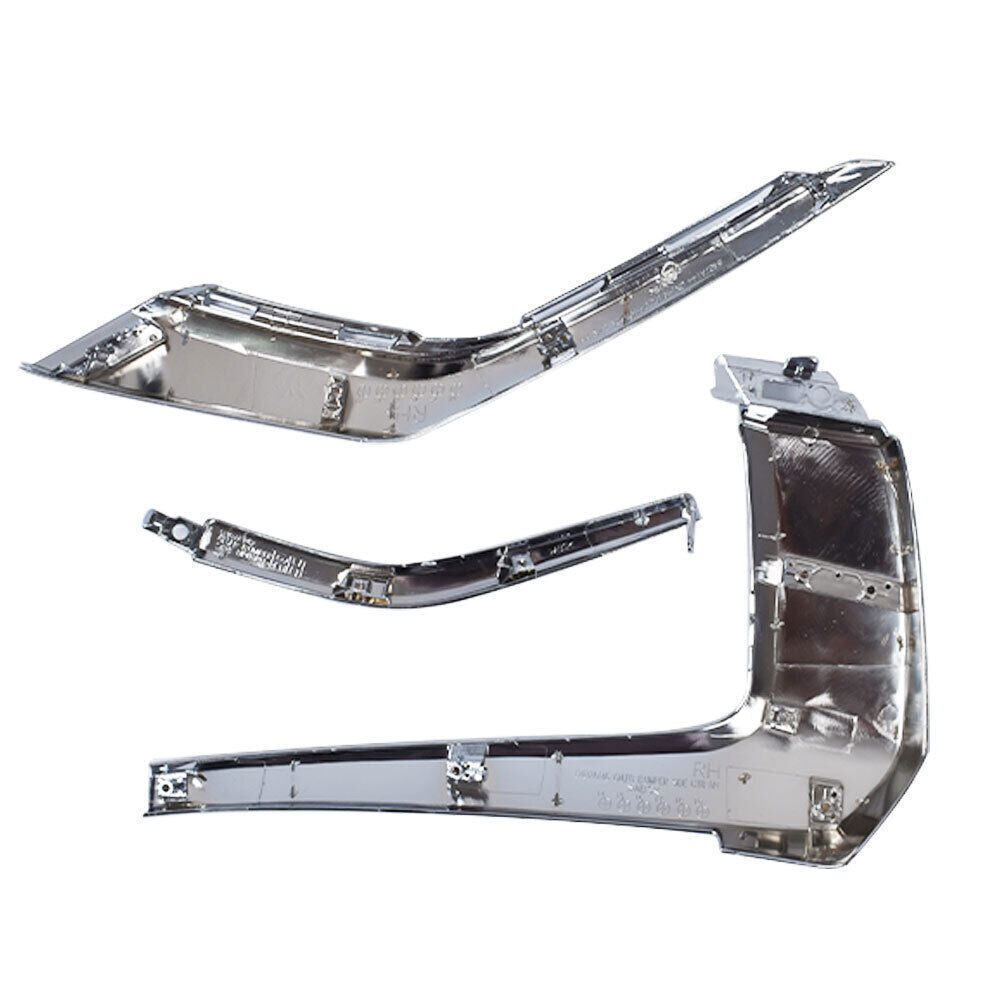 Front bumper RH Side Chrome Trim Set For 2016-2020 Mitsubishi Outlander