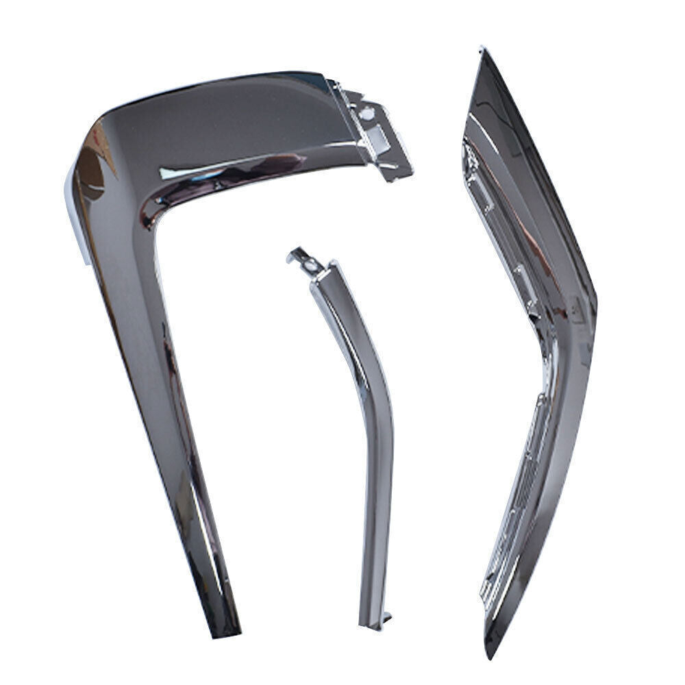 Front bumper RH Side Chrome Trim Set For 2016-2020 Mitsubishi Outlander