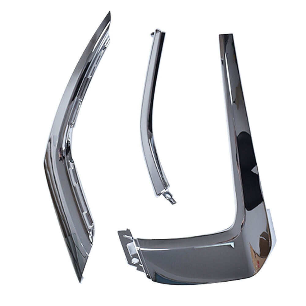 Front bumper RH Side Chrome Trim Set For 2016-2020 Mitsubishi Outlander