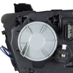 Left Headlight For 2013-2014 Ford Mustang HID/Xenon w/LED DRL Black Lens