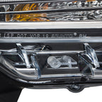 Left Headlight For 2013-2014 Ford Mustang HID/Xenon w/LED DRL Black Lens