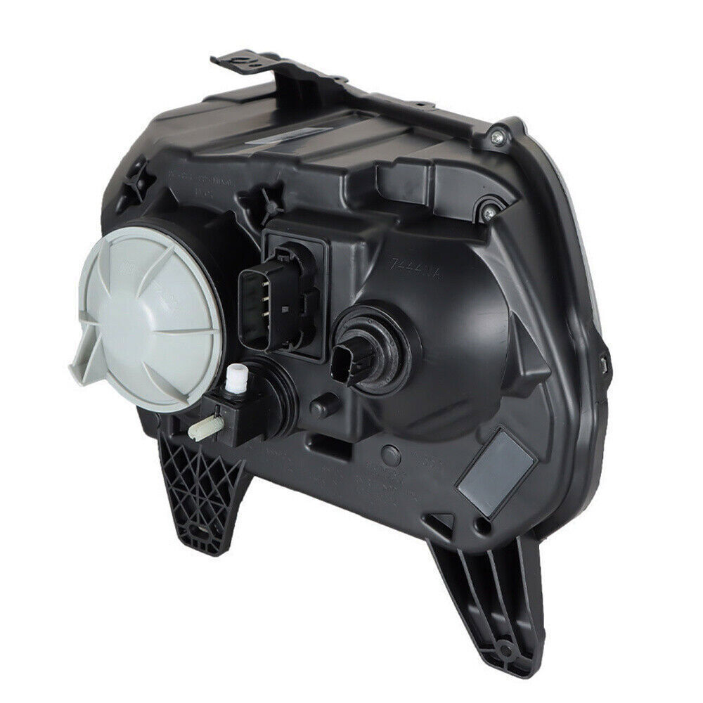 Left Headlight For 2013-2014 Ford Mustang HID/Xenon w/LED DRL Black Lens