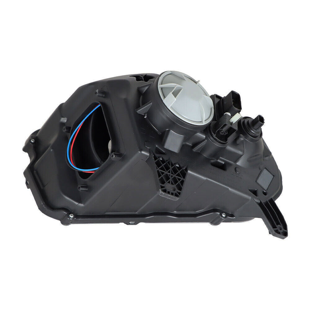 Left Headlight For 2013-2014 Ford Mustang HID/Xenon w/LED DRL Black Lens