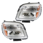 Left+Right Headlight Fit For 2016-2017 GMC Terrain SLE SL SLT Halogen