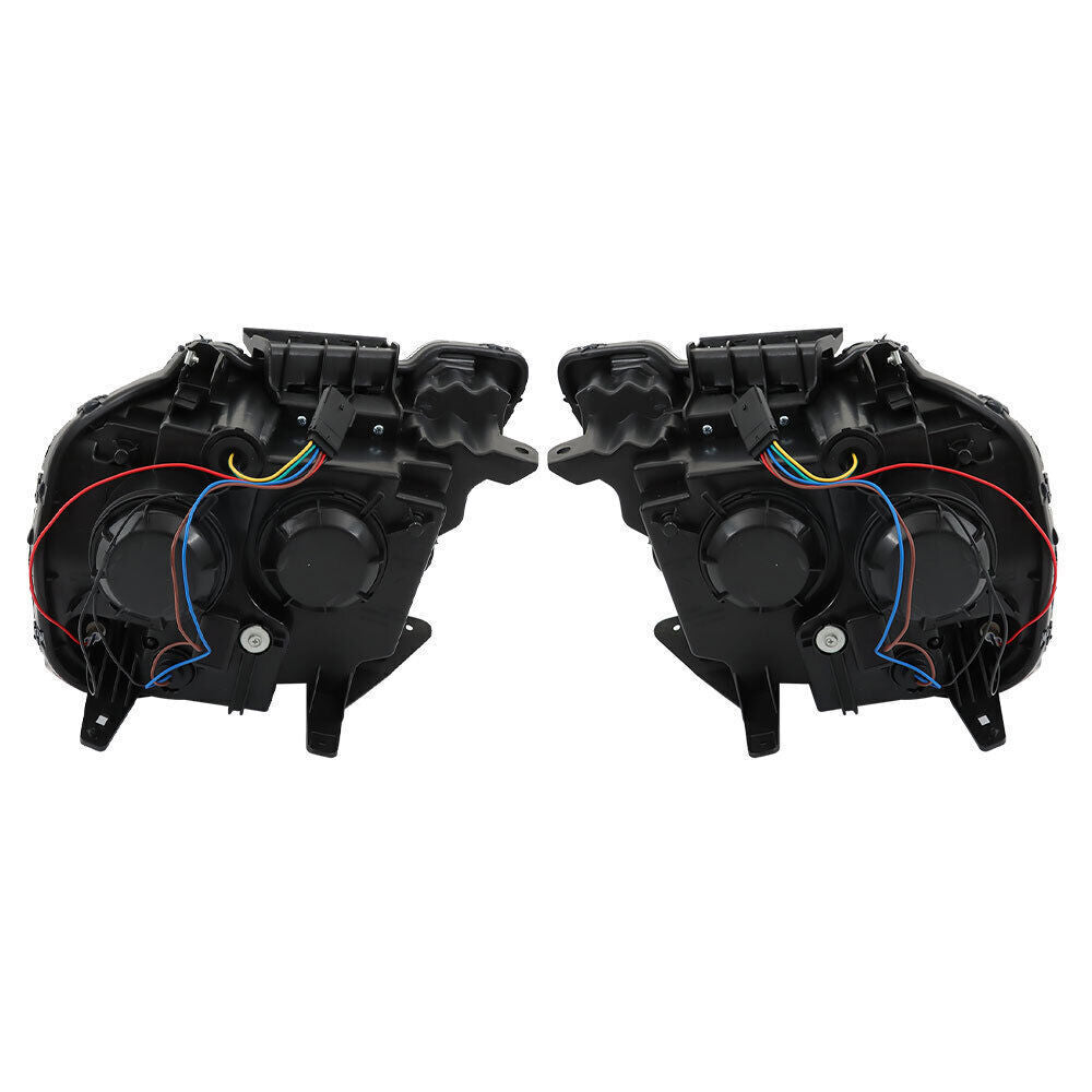 Left+Right Headlight Fit For 2016-2017 GMC Terrain SLE SL SLT Halogen