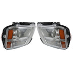 Left+Right Headlight Fit For 2016-2017 GMC Terrain SLE SL SLT Halogen