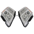 Left+Right Headlight Fit For 2016-2017 GMC Terrain SLE SL SLT Halogen