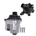 Electric Engine Water Pump w/Thermostat For 2011-2014 BMW X5 3.0L