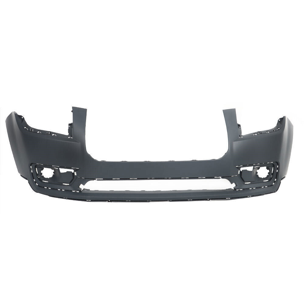 Front Upper Bumper Cover + Front Bumper Grille For 2013-2016 GMC Acadia